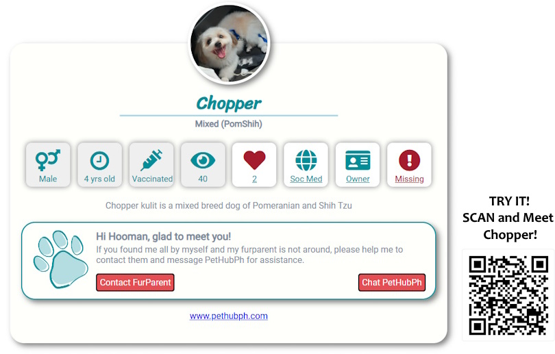 Digital Pet Card